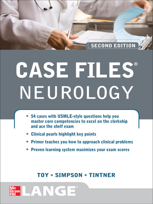 Title details for Case Files Neurology by Eugene C. Toy - Available